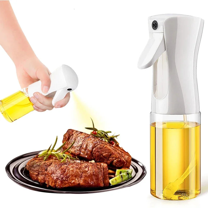 Kitchen Oil Spray Household Oil Spray Bottle Press-type Oil Kettle Oil Control Atomization Bottles Oil Pot DIY Seasoning Tools