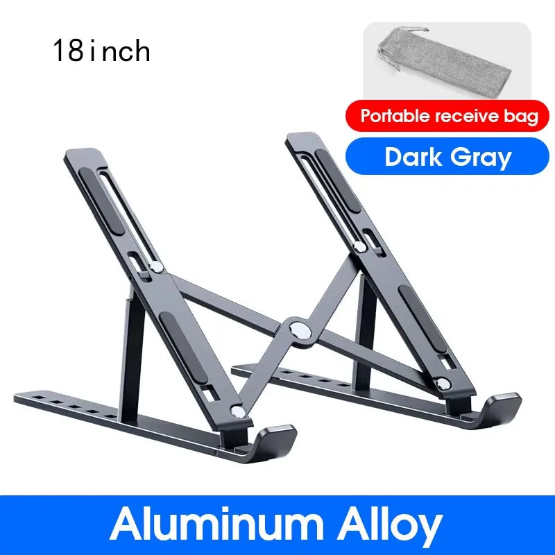 YYLM N8 Laptop Stand Aluminum for Macbook Adjustable Portable More Stabe Laptop Stand Cooling Stand Foldable Notebook Holder