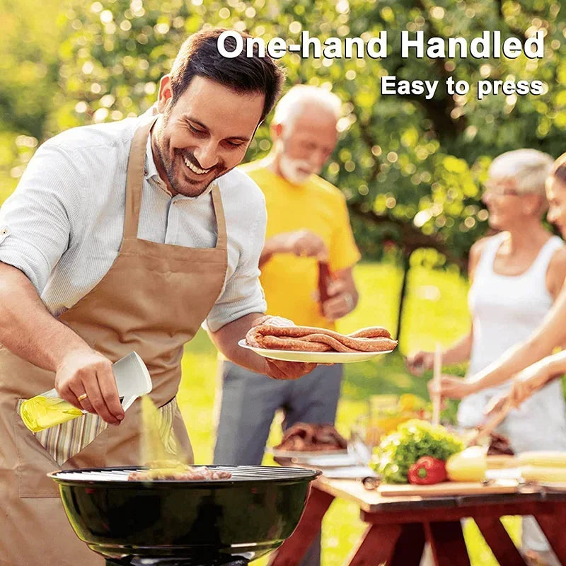 Kitchen Oil Spray Household Oil Spray Bottle Press-type Oil Kettle Oil Control Atomization Bottles Oil Pot DIY Seasoning Tools