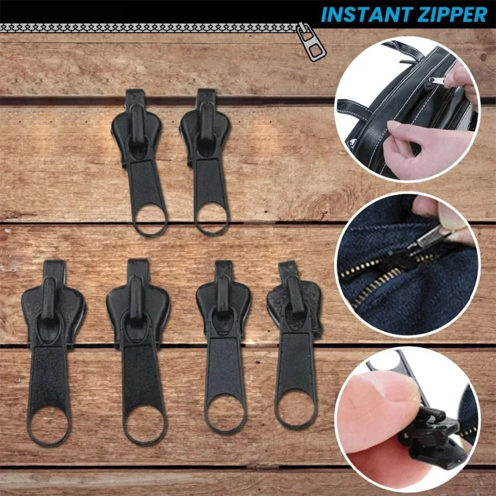 Instant Zipper Universal Instant Fix Repair Kit Replacement Zip Slider Teeth Multifunctional Clothing Replacement Zipper