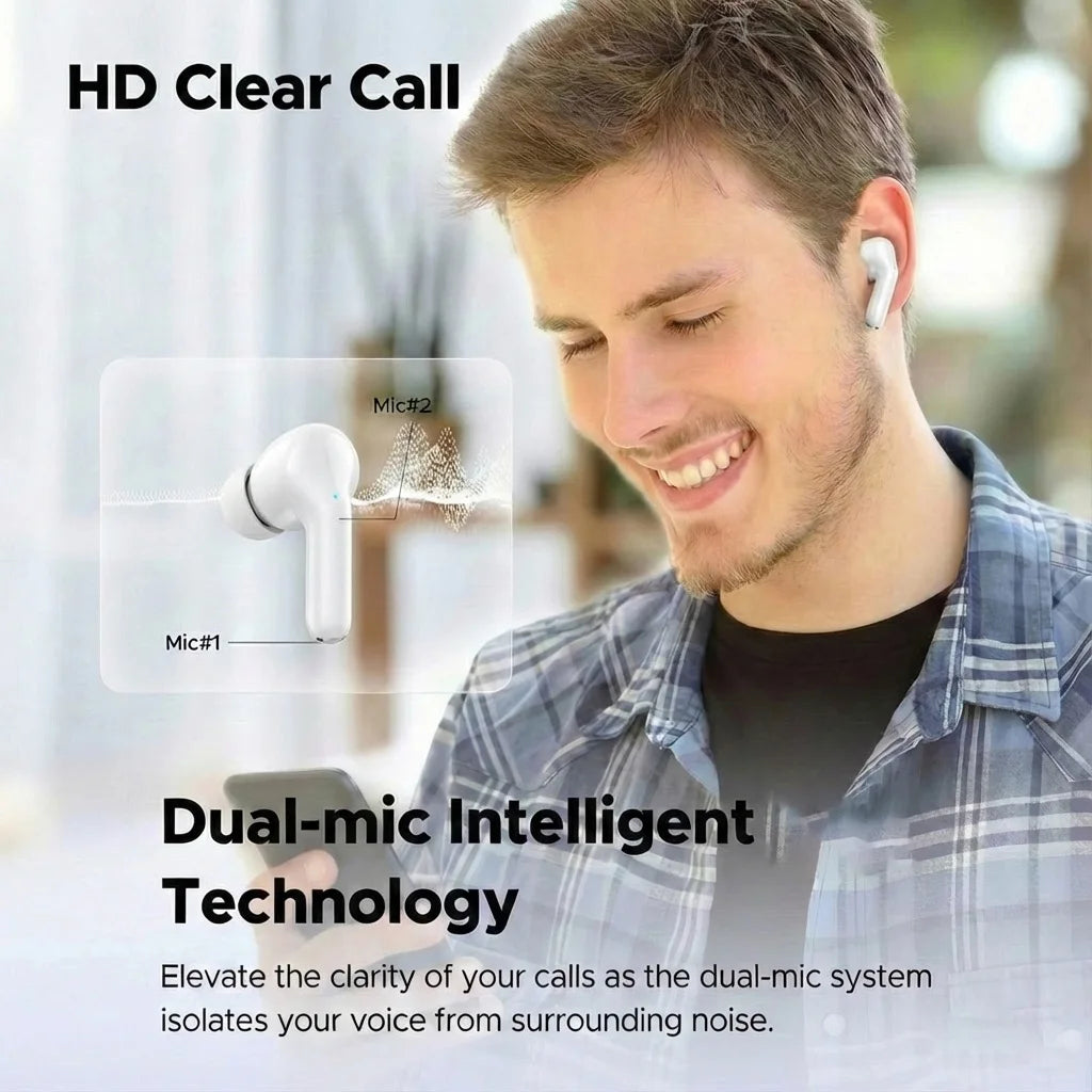 Active Noise Cancelling Wireless Headphones with Immersive Sound Ultra-Low Latency Effortless Wireless Charging for Gym running